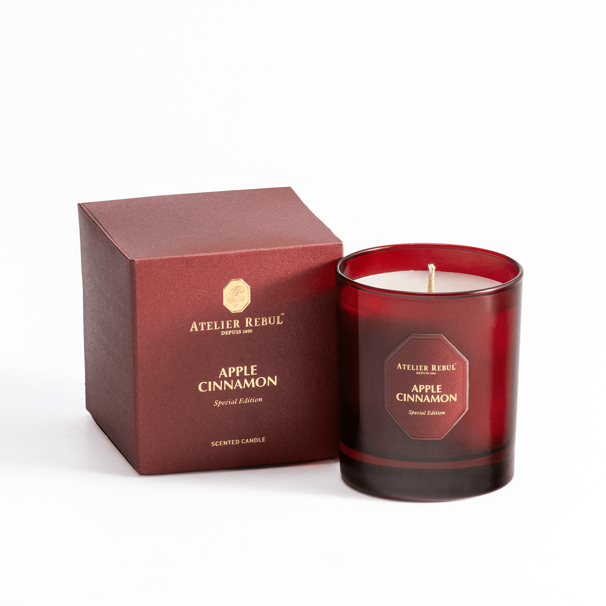 Apple Cinnamon Geurkaars 210g - Special Edition - Atelier Rebul