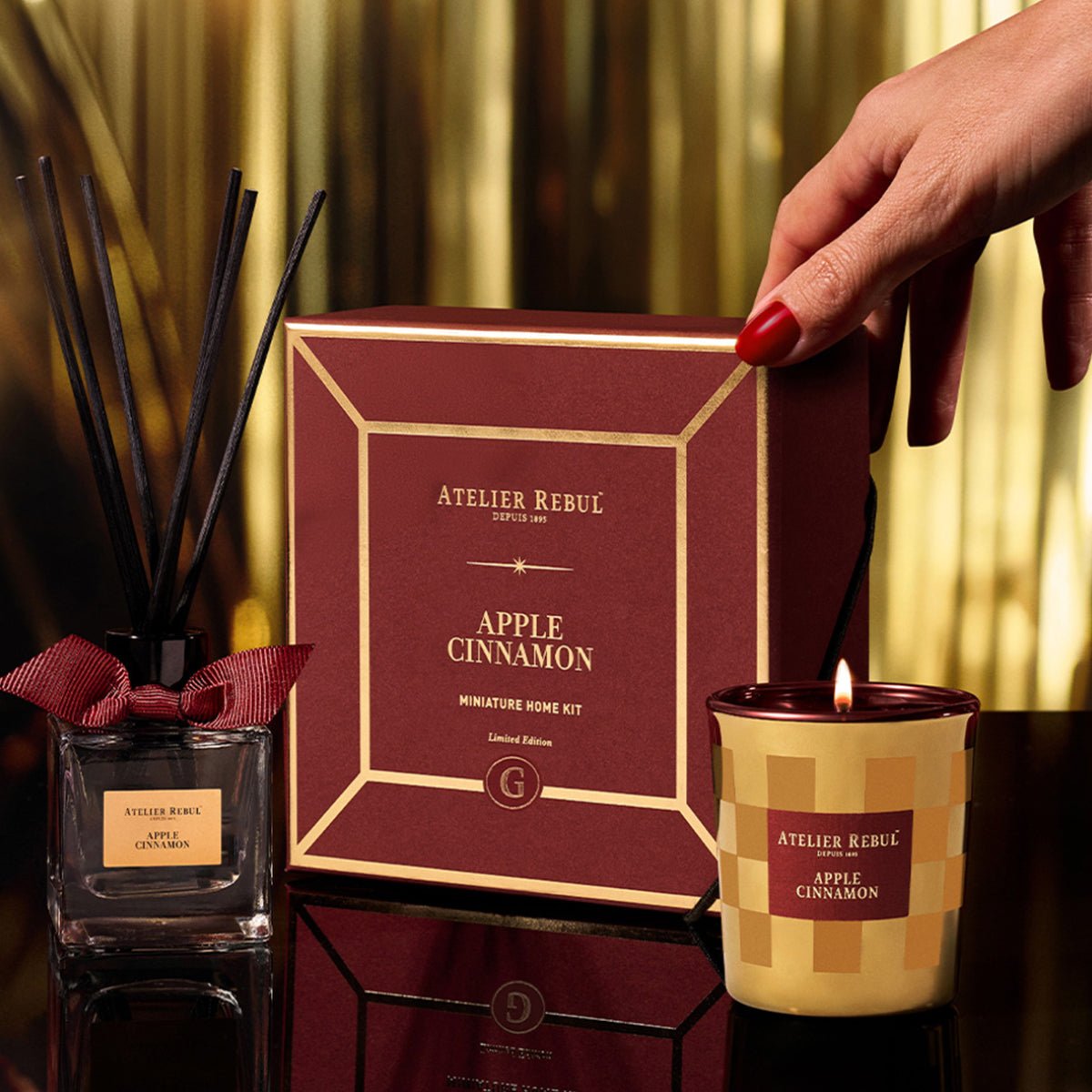 Apple Cinnamon Miniature Home Geschenkset - Atelier Rebul