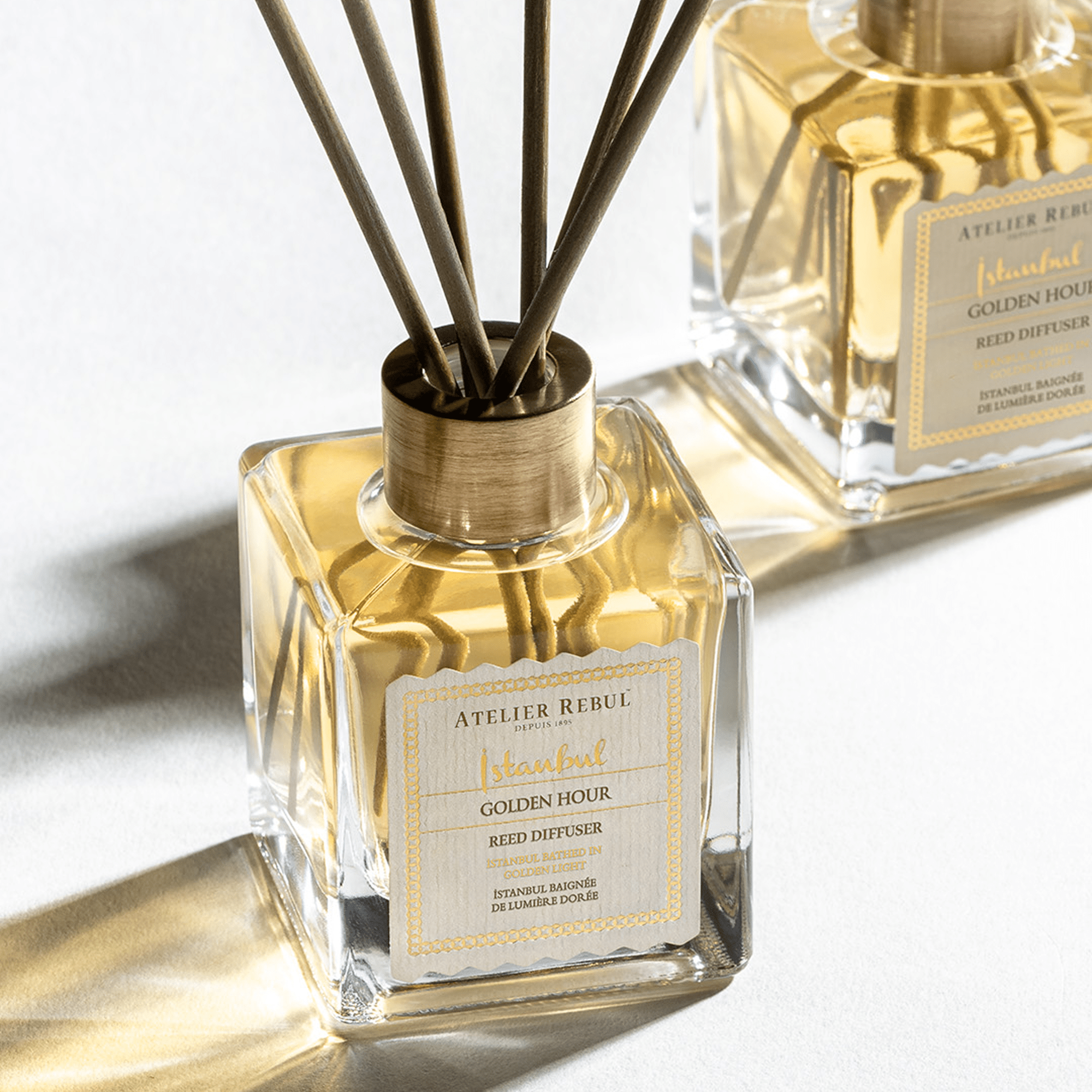 Istanbul Golden Hour Geurstokjes 120ml - Atelier Rebul