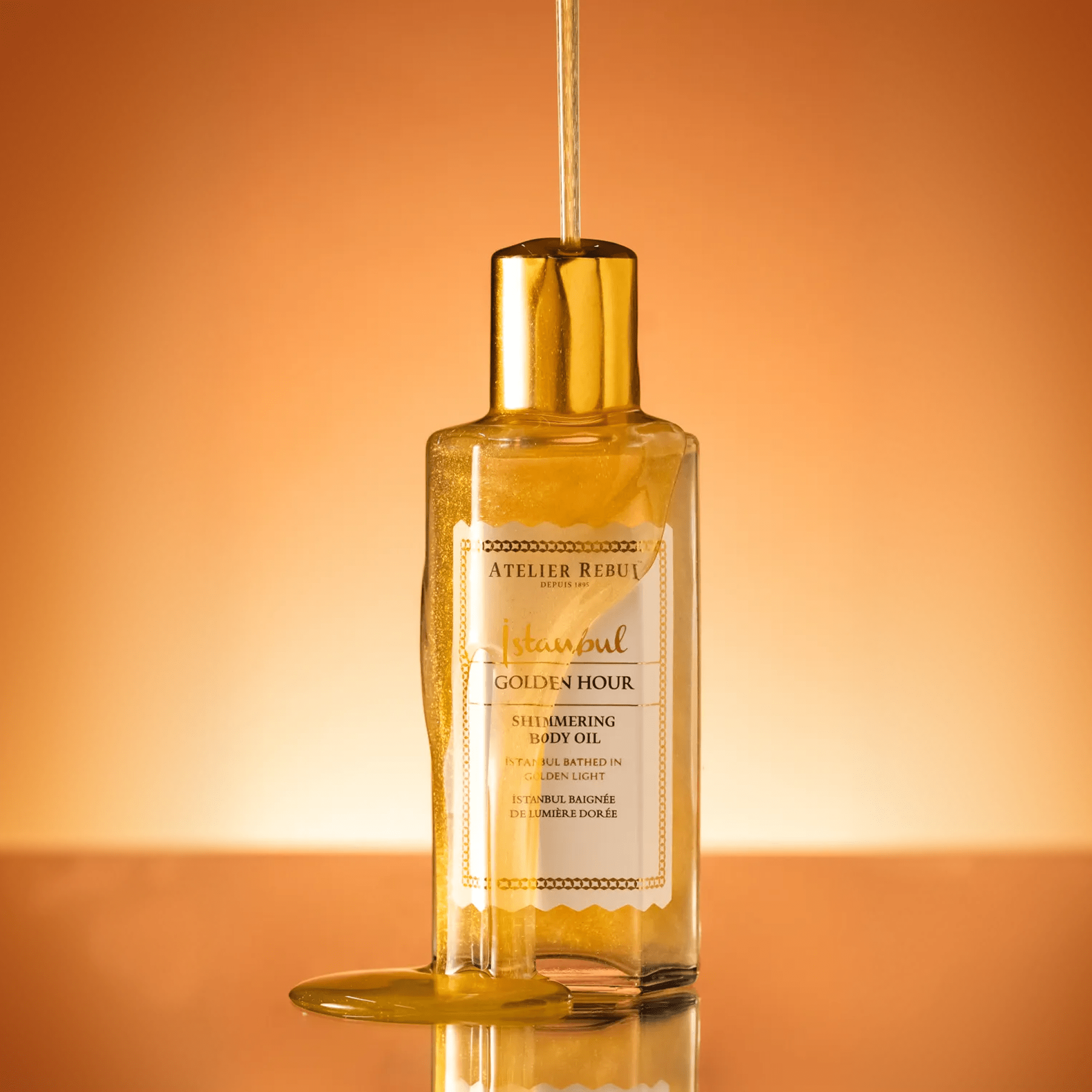 Istanbul Golden Hour Shimmering Body Oil 125ml - Atelier Rebul