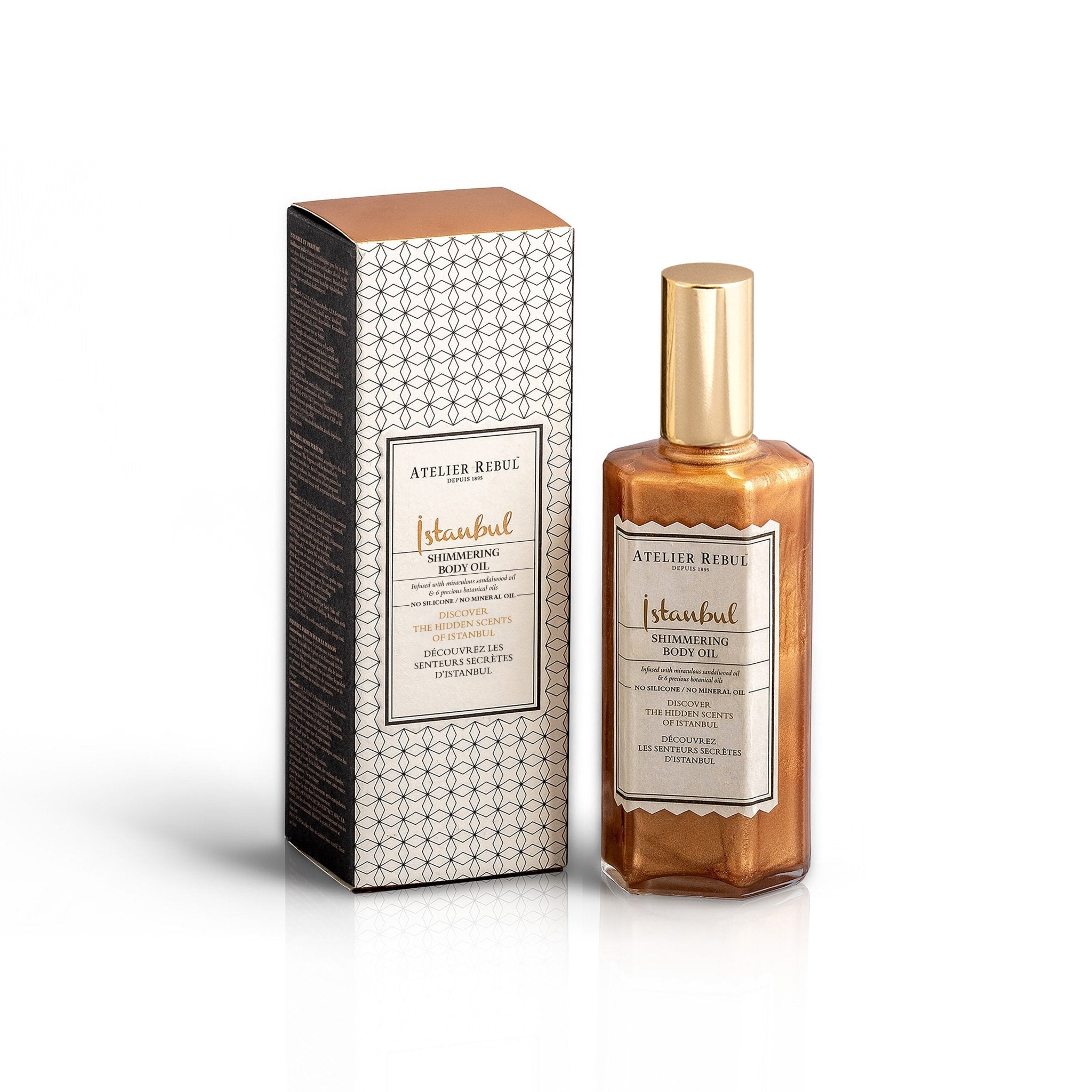Istanbul Shimmering Body Oil 125ml - Atelier Rebul