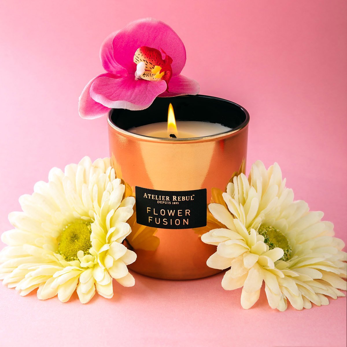 Flower Fusion Geurkaars 210g - Atelier Rebul