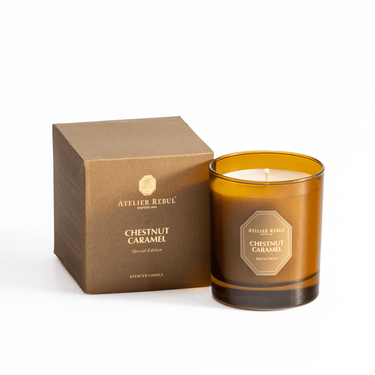 Chestnut Caramel Geurkaars 210g - Special Edition - Atelier Rebul
