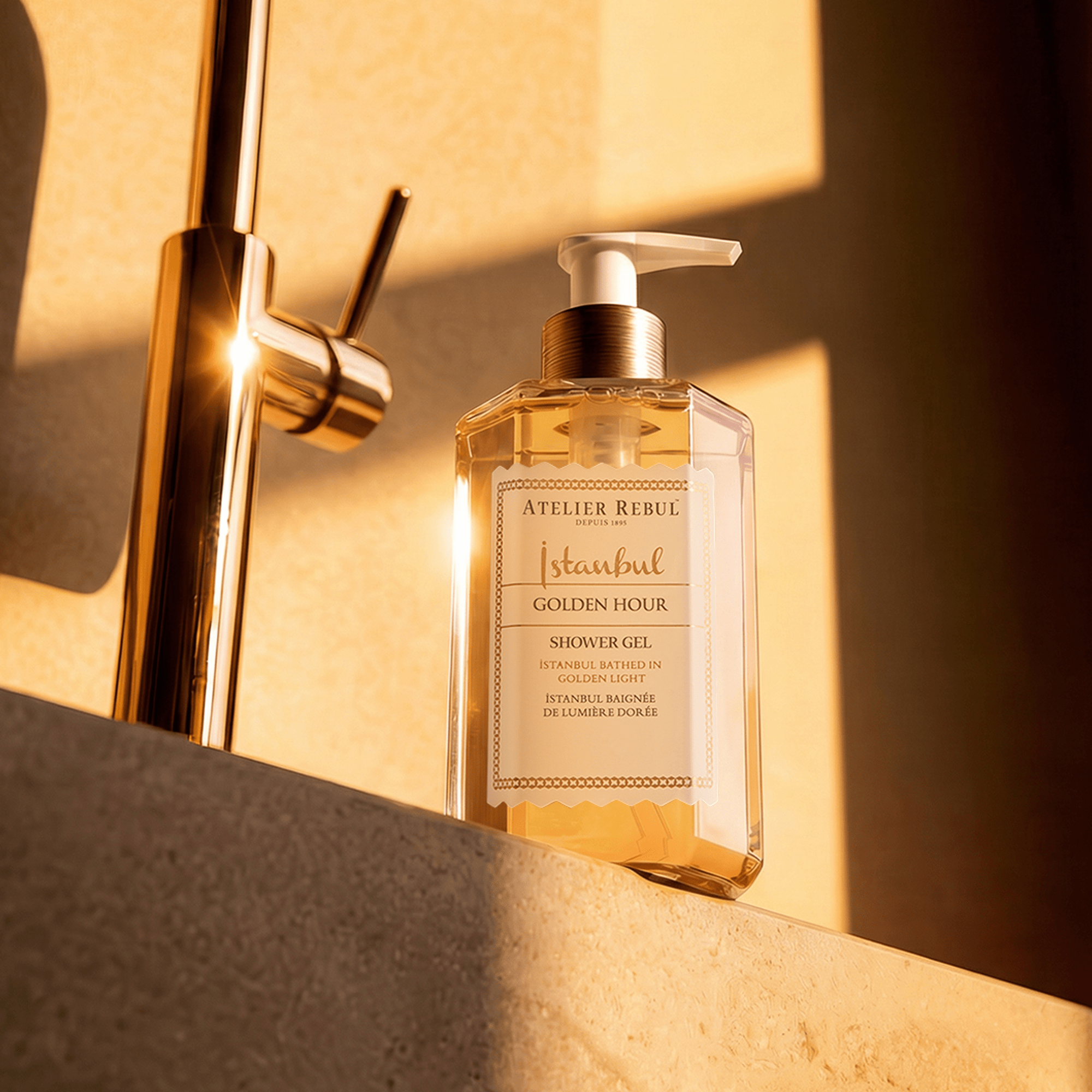 Istanbul Golden Hour Douchegel 250ml - Atelier Rebul