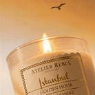 Istanbul Golden Hour Geurkaars 210g - Atelier Rebul