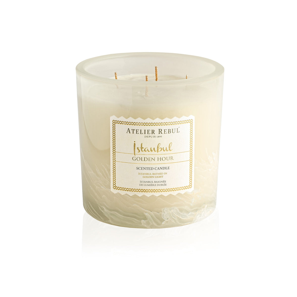 Istanbul Golden Hour Geurkaars 950g - Atelier Rebul