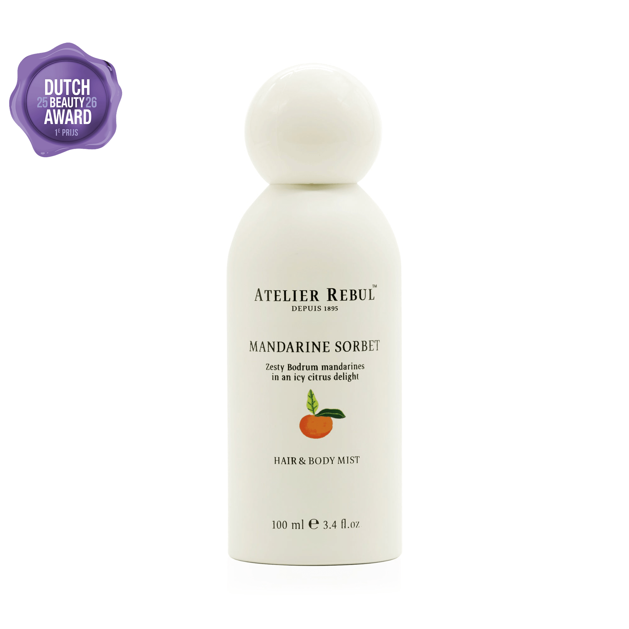Mandarine Sorbet Hair & Body Mist 100ml - Atelier Rebul