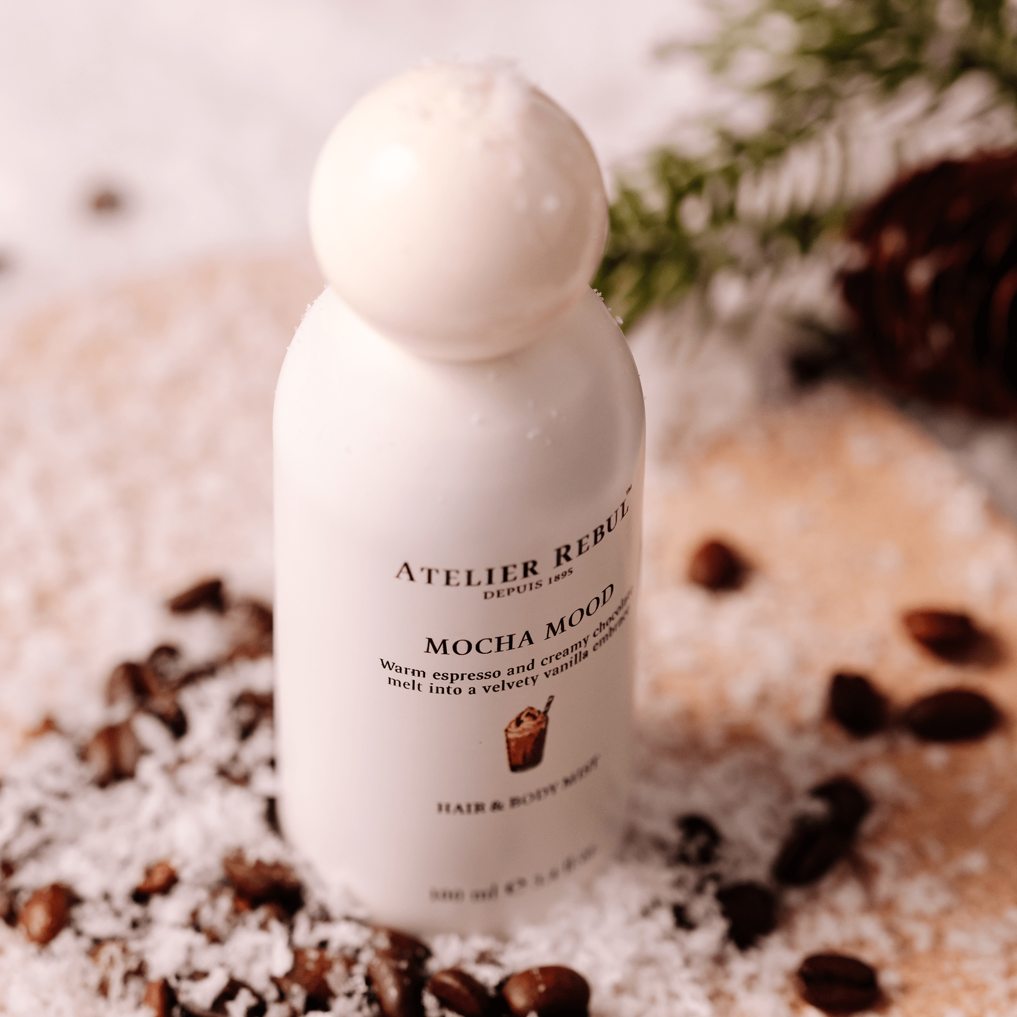 Mocha Mood Hair & Body Mist 100ml - Atelier Rebul