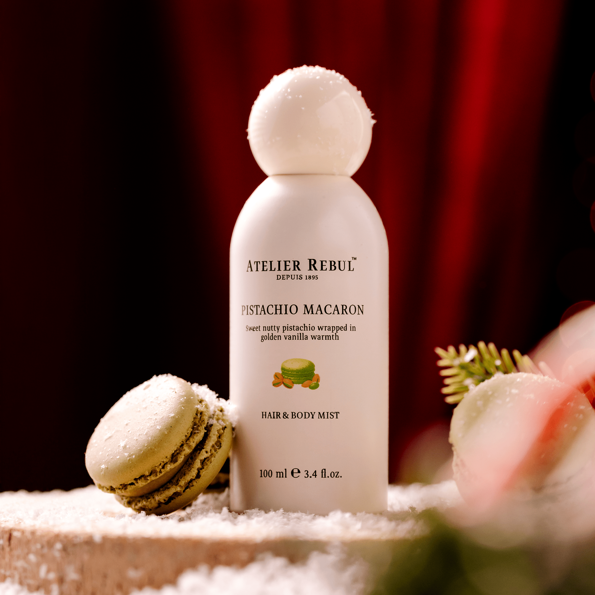 Pistachio Macaron Hair & Body Mist 100ml - Atelier Rebul