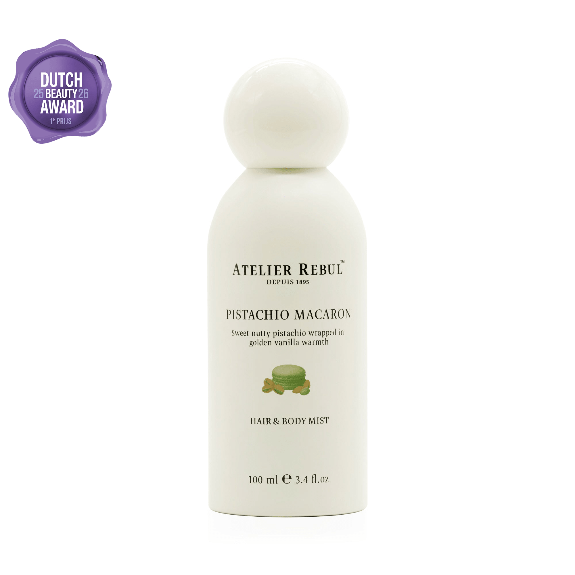 Pistachio Macaron Hair & Body Mist 100ml - Atelier Rebul