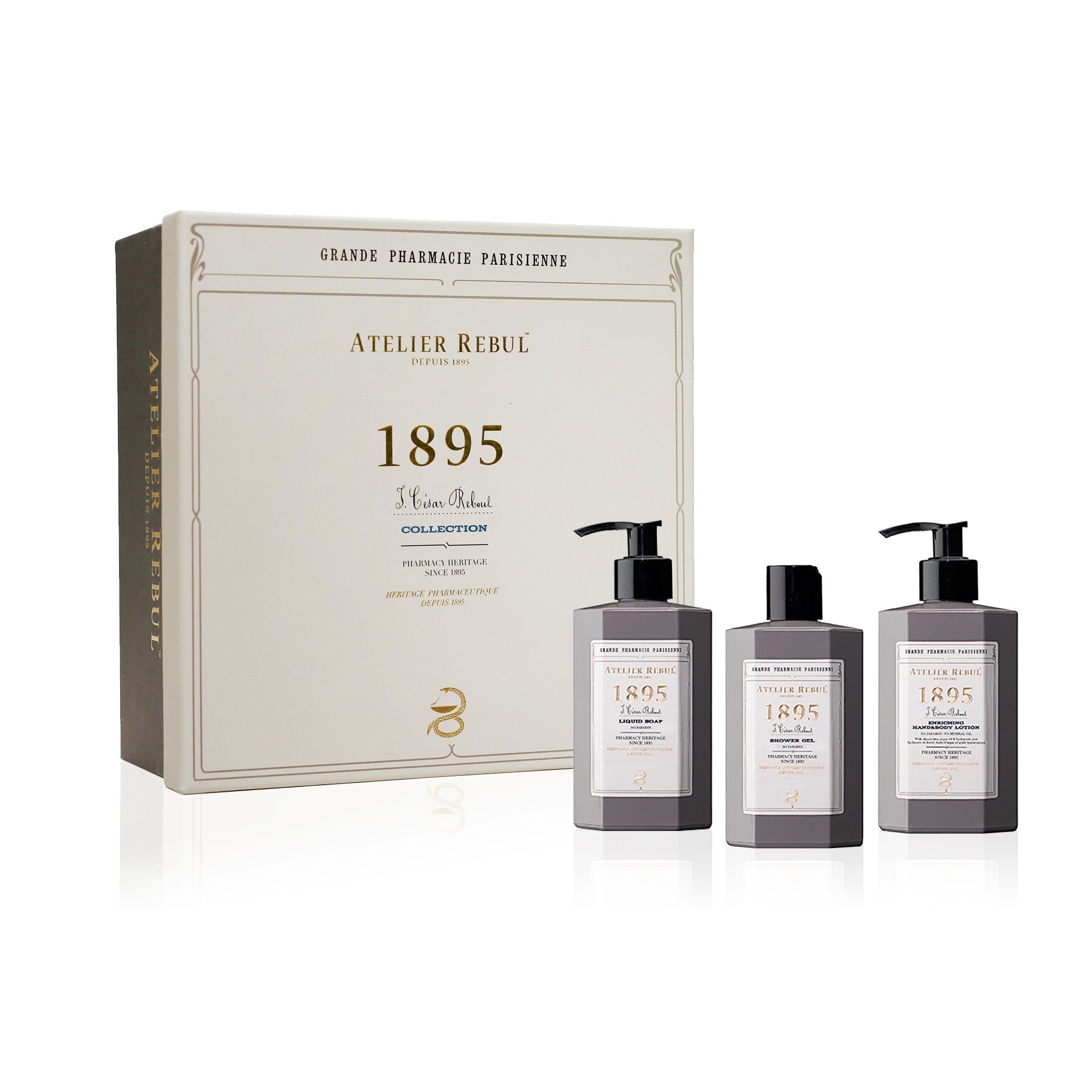 Atelier Rebul 1895 Gift Box, hand crème, body oil & scented candle -  Delivery in Austria by GiftsForEurope