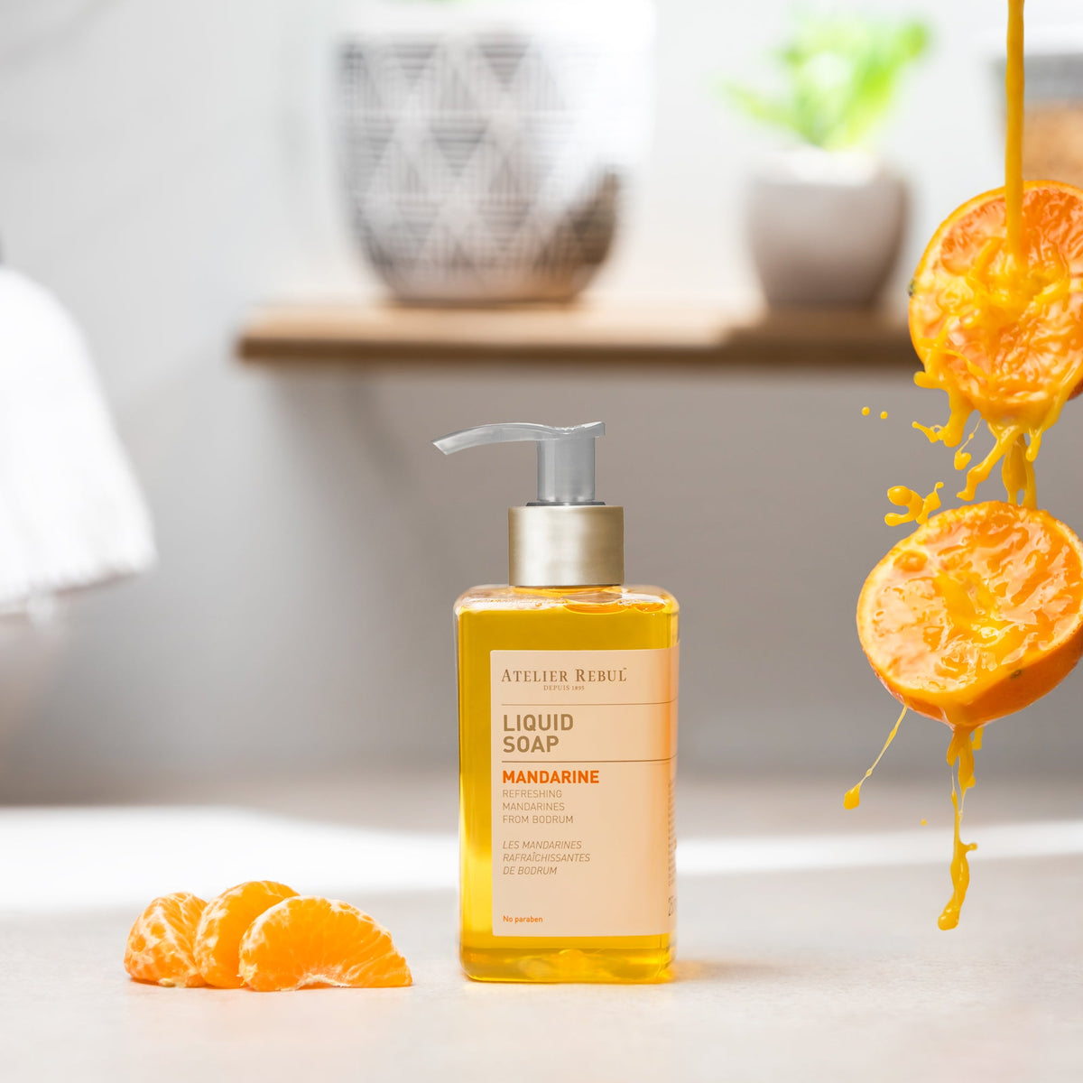 Mandarijn Handzeep 250ml - Atelier Rebul