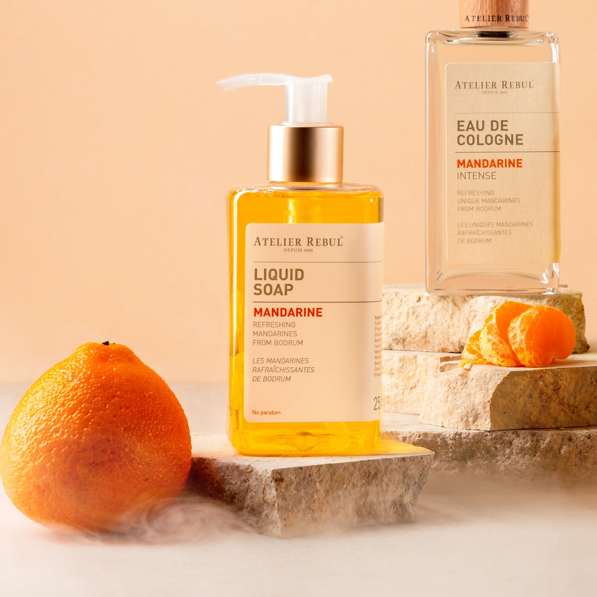 Mandarijn Handzeep 250ml - Atelier Rebul