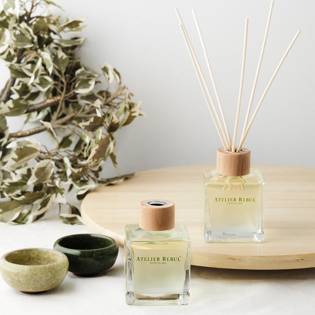 Groene Thee Geurstokjes 120ml - Atelier Rebul