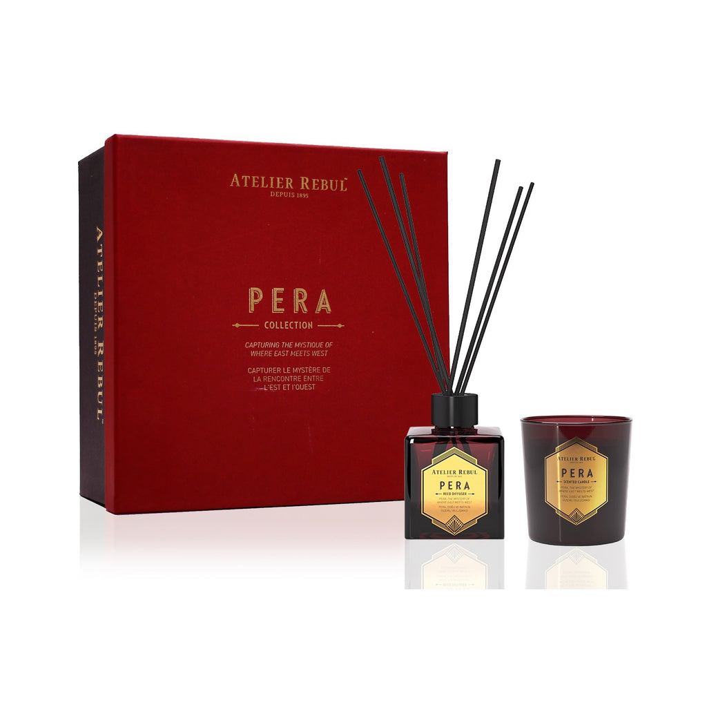 Pera Fragrance Sticks and Scented Candle Giftset - Atelier Rebul